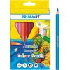 Spalvoti pieštukai Prima Art Jumbo, 12 vnt.