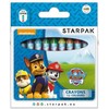 Vaškinės kreidelės Starpak Paw Patrol, 12vnt