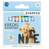 Starpak KREDKI WOSK 12KOL MIS STK PUD 12/144