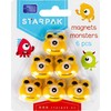 STARPAK magnesy POTWORKI na tablicę lodówkę 6 vnt