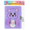 Starpak Pamiętnik Plusz Zam A5/80K Care Bears Fiolet Stk