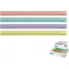 Starpak trikampė plastikinė liniuotė New Look 15cm (60 vnt.)
