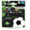 Starpak Vaško pieštukai 12 spalvų "football"