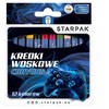 Starpak Vaško pieštukai 12 spalvų vaikams