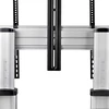 StarTech 1110C-MOBILE-TV-CART televizoriaus laikiklis 2,54 m (100") juodas, sidabrinis