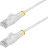 StarTech 15M Baltas SLIM CAT6 CABLE