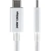 Kabelis USB StarTech Thunderbolt 5 1 m USB-C do USB-C 80-120 Gb/s 240 W PD 8K 60 Hz Baltas (TBLT5MM1M240WWH)