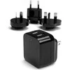 Įkroviklis StarTech 2x USB-A 3.4 A (USB2PACBK)