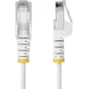 StarTech 2M Baltas SLIM CAT6 CABLE/.
