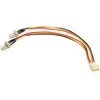 StarTech 3 kontaktų – 3 kontaktų x2, 0,15 m, daugiaspalvis (TX3SPLITTER)