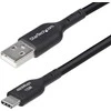Kabelis USB StarTech USB-A - USB-C 4 m Juodas (USB2AC4MBKE)