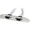 StarTech adapteriai ant kaiščio 2x IDC (10 kontaktų) - 2x DB-9 (9 kontaktų) (PLATE9M2P16)