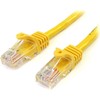 „StarTech CAT 5E Geltona 2M Patch Cord“ (45PAT2MYL)