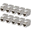 StarTech CAT6A keystone jack 10-PACK (C6AKEYTLSTP18010PK)