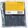 StarTech 100 PACK 4 CABLE TIES -Juodas/NYLON ZIP TIE WRAPS UL TAA