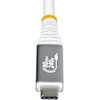 Kabelis USB StarTech USB4 USB-C 50 cm 80 Gb/s Thunderbolt 4 DP 2.1 240W Baltas (CC50CM80GUSB4CABLEW)