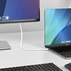 StarTech CDP2DP2MBW 1,9 m DisplayPort USB C adapterio kabelis, baltas