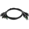 StarTech .Com - Klaviatūros / vaizdo / pelės kabelis (KVM) - suderinamas su TAA - USB Typ A, 3,5 mm audio jungtis, DisplayPort (M) į USB Type B, 3,5 mm audio jungtis, DisplayPort (M) - 1.8 m (SK2DPMMKVM06-TAA)