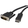 Kabelis StarTech Rodyti Uostas - DVI- D 3m juoda (DP2DIMM10)