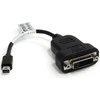 AV adapteris StarTech Rodyti Port mini - DVI- D 0.2m Juodas (MDP2DVIS)