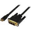 Kabelis StarTech HDMI Mini - DVI-D 1m juoda (HDCDVIMM1M)