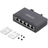 Šakotuvas StarTech I51G-ETHERNET-SWITCH/5-PORT ETHERNET SWITCH - IP30