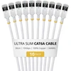 StarTech Kabelis sieciowy Baltas 0,3 m Cat6a U/FTP (STP) Okrągły (6ASTP34WHS30CM10PK)