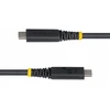 StarTech Kabelis USB - USB-C (M) do USB-C (M) - USB4 / Thunderbolt / DisplayPort 2.1 - 5 A - 1 m - pasywny, do 40 Gbps prędkość transmisji danych, USB Power Delivery (240W), 8K60Hz obsługa, 4K240Hz obsługa, obsługa dla Power Delivery (CC1M40GUSB4TP)