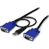 StarTech Kable KVM, 3m, Juodas (SVECONUS10)