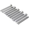 StarTech metaliniai galiniai dangteliai – 10 vnt (PLATEBLANK)
