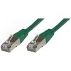 StarTech Microconnect STP60025G kabelis sieciowy Žalias 0,25 m Cat6 F/UTP (FTP)