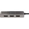 Startech Accessories USB-C to Triple DP MST Hub 4K60Hz, DP1.4