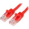 StarTech Patrikas, 5e kat., 1m, raudona (45PAT1MRD)