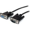 StarTech 1M Juodas DB9 SERIAL CABLE M/F/.