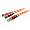 StarTech LC fiber- optinis laidas - ST, 62.5 / 125, 3m (FIBLCST3)
