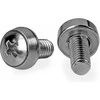StarTech Rinkinys varžtai M6 x 12mm/poveržlės - 100vnt Sidabrinė (CABSCREWSM62)