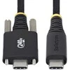 USB kabelis StarTech USB-C - USB-C 2 m, juodas (S2CEPR2M-USBSL-CABLE)