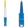 „StarTech SPSMLCSC-OS2-1M InfiniBand“ / šviesolaidinis kabelis LC SC Geltonas