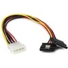 "StarTech Molex" - SATA x2, 0,3 m, daugiaspalvis (PYO2LP4LSATA)