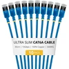 StarTech Kabelis sieciowy mėlyna 0,3 m Cat6a U/FTP (STP) apvalus (6ASTP34BLS30CM10PK)