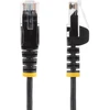 StarTech Tinklo kabelis Juodas 0,25 m Cat6 U/UTP (UTP) (N6PAT25CMBKS10PK)
