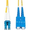StarTech StarTech SMLCSC-OS2-5M InfiniBand / šviesolaidinis kabelis LC SC geltonas