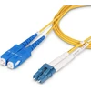 StarTech StarTech SMLCSC-OS2-5M InfiniBand / šviesolaidinis kabelis LC SC geltonas