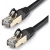StarTech STARTECH.COM 10m CAT6A- Ethernet - Kabelis - Juodas - RJ45- Ethernet - Kabelis - Snagless - STP- Kabelis - Kupfer - 10- Gbit Netzwerkkabel