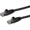 StarTech STARTECH.COM 1.5m CAT6 kabelis - Swarzes CAT6-Patchkabel N6PATC150CMBK