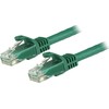 StarTech STARTECH.COM 1,5 m CAT6 kabelis – GRNES CAT6-Patchkabel N6PATC150CMGN