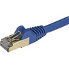 StarTech STARTECH.COM 1.5m CAT6A- Kabelis - Blau - RJ45- Ethernet - Kabelis - Snagless - STP - Kupferdraht - 10 Gbit 6ASPAT150CMBL