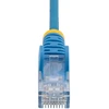 StarTech STARTECH.COM 25 cm mėlynas plonas CAT6 tinklo kabelis 100 W PoE RJ45 LSZH 28 AWG pliko vario patch kabelis - Ethernet