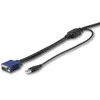 StarTech 6 FT. (1.8 M) USB KVM CABLE/RACKMOUNT Žaidimų konsolė CABLE