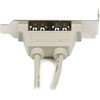 „StarTech Track“ 2x USB 2.0 (USBPLATELP)